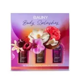 Body Splash Com 3 Unidades Kit Presente Bauny